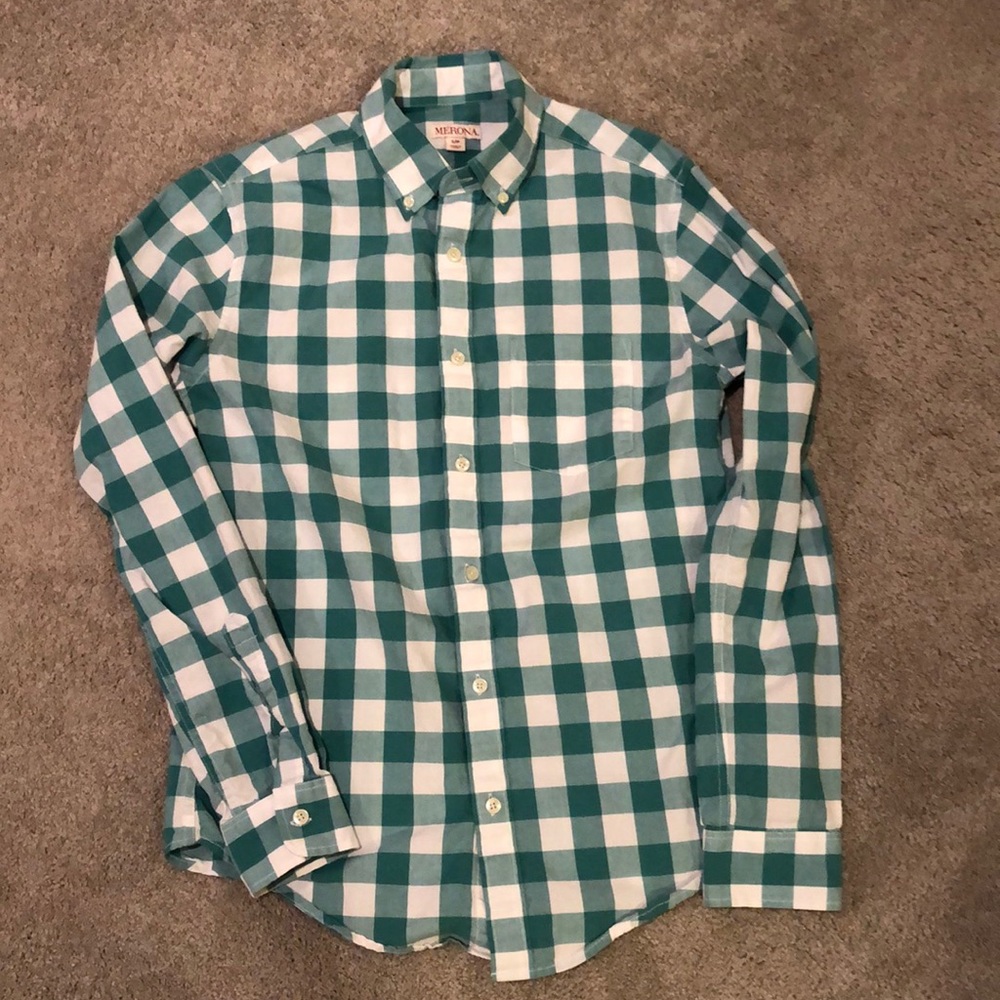 Buffalo Check Button Down Shirt